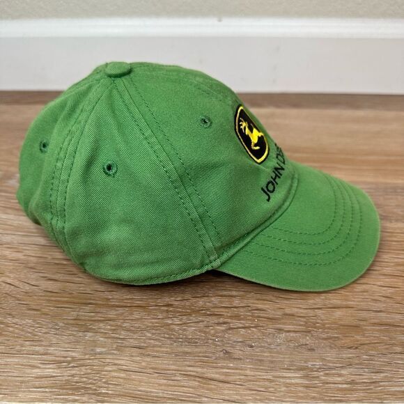 John Deere Toddler Green Embroidered Baseball Cap Hat - Picture 6 of 11
